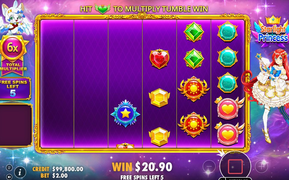 Free Spins-runda med gratissnurrar kvar att spela
