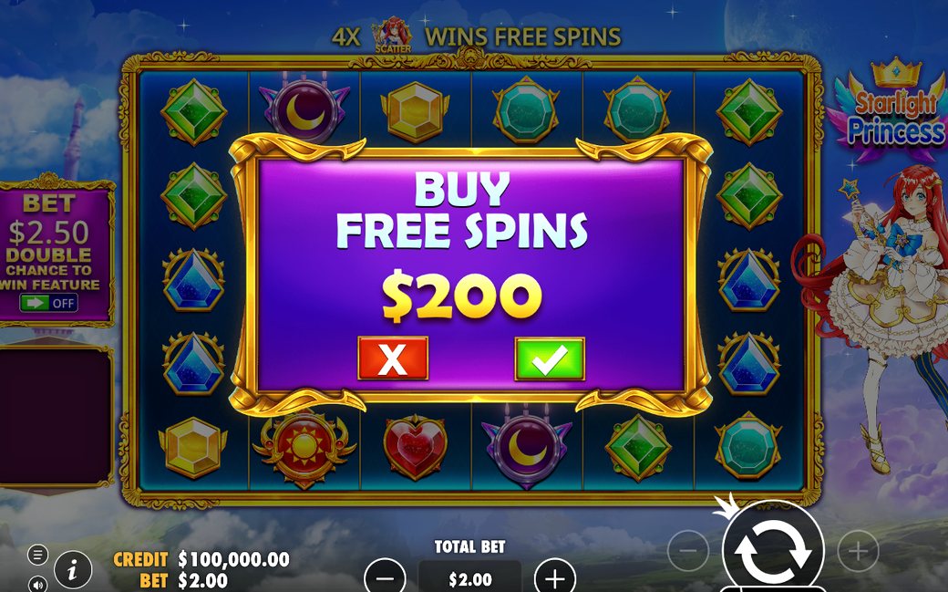 Scatter-symboler som startar bonusen och Free Spins